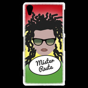 Coque Sony Xperia Z2 Mister Rasta Blanc