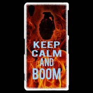 Coque Sony Xperia Z2 Keep Calm and Grenade
