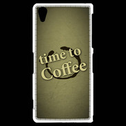 Coque Sony Xperia Z2 Coffee Time ZG