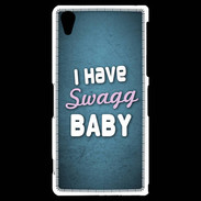 Coque Sony Xperia Z2 I have Swag bleu ZG