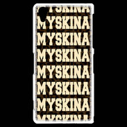 Coque Sony Xperia Z2 Myskina Léopard