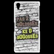 Coque Sony Xperia Z2 Pas 2 bolosses sur fond en brique