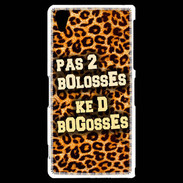 Coque Sony Xperia Z2 Pas 2 bolosses Léopard