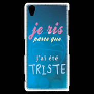 Coque Sony Xperia Z2 Triste ZG