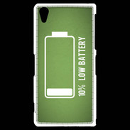 Coque Sony Xperia Z2 Low Battery vert ZG