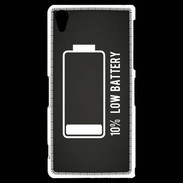 Coque Sony Xperia Z2 Low Battery noir ZG