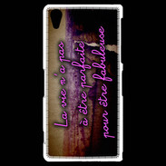 Coque Sony Xperia Z2 Vie Parfaite ZG
