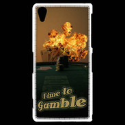 Coque Sony Xperia Z2 Poker flamme