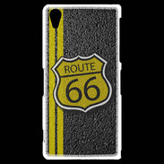 Coque Sony Xperia Z2 route 66 goudron