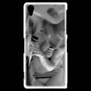 Coque Sony Xperia Z2 DP Charme enNoir et blanc 