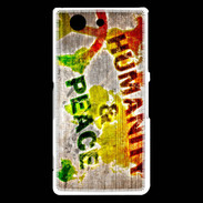 Coque Sony Xperia Z3 Compact Humanité et paix