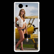 Coque Sony Xperia Z3 Compact Avion sexy