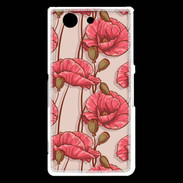 Coque Sony Xperia Z3 Compact Fleurs vintage 2