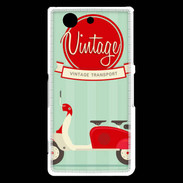 Coque Sony Xperia Z3 Compact Scooter Vintage