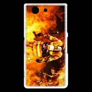 Coque Sony Xperia Z3 Compact Pompiers Soldat du feu 2