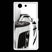 Coque Sony Xperia Z3 Compact Belle voiture sportive blanche