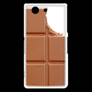 Coque Sony Xperia Z3 Compact Tablette chocolat au lait