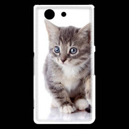 Coque Sony Xperia Z3 Compact chaton gris 4
