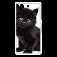 Coque Sony Xperia Z3 Compact Petit chaton noir