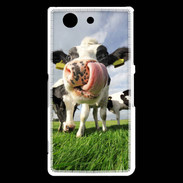 Coque Sony Xperia Z3 Compact Humour vache 10