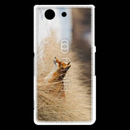 Coque Sony Xperia Z3 Compact Renard paysage hiver