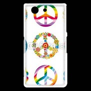 Coque Sony Xperia Z3 Compact Symboles de paix