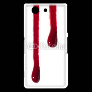 Coque Sony Xperia Z3 Compact Gouttes de sang