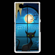 Coque Sony Xperia Z3 Compact Chat noir