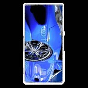 Coque Sony Xperia Z3 Compact Speedster tuning bleu