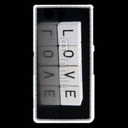 Coque Sony Xperia Z3 Compact LOVE