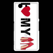 Coque Sony Xperia Z3 Compact I love my shoes