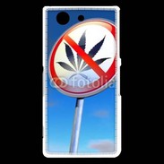 Coque Sony Xperia Z3 Compact Interdiction de cannabis 2