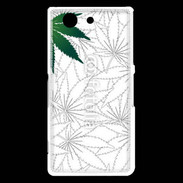 Coque Sony Xperia Z3 Compact Fond cannabis