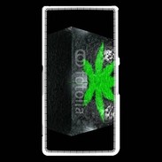 Coque Sony Xperia Z3 Compact Cube de cannabis