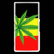 Coque Sony Xperia Z3 Compact Drapeau allemand cannabis