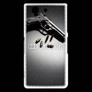 Coque Sony Xperia Z3 Compact Pistolet et munitions