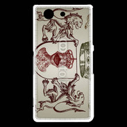 Coque Sony Xperia Z3 Compact Moyen âge 1