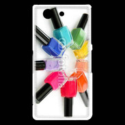 Coque Sony Xperia Z3 Compact Farandole de vernis