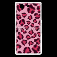 Coque Sony Xperia Z3 Compact Léopard rose