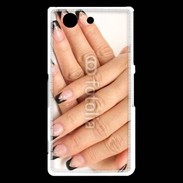 Coque Sony Xperia Z3 Compact faux ongles et vernis à ongles 1