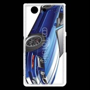 Coque Sony Xperia Z3 Compact Mustang bleue
