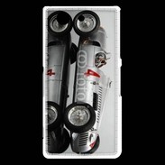 Coque Sony Xperia Z3 Compact Vieille voiture de course Audi