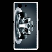 Coque Sony Xperia Z3 Compact Formule 1 en noir et blanc 50