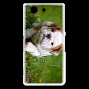 Coque Sony Xperia Z3 Compact Chiot bulldog anglais 3