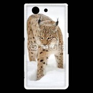 Coque Sony Xperia Z3 Compact Lynx des neiges