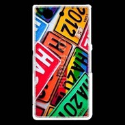 Coque Sony Xperia Z3 Compact Plaque d'immatriculation