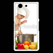 Coque Sony Xperia Z3 Compact Bébé chef cuisinier