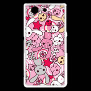 Coque Sony Xperia Z3 Compact Lapin crétin