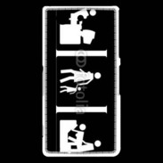 Coque Sony Xperia Z3 Compact humour panneau 2