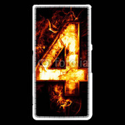 Coque Sony Xperia Z3 Compact Quatre en feu